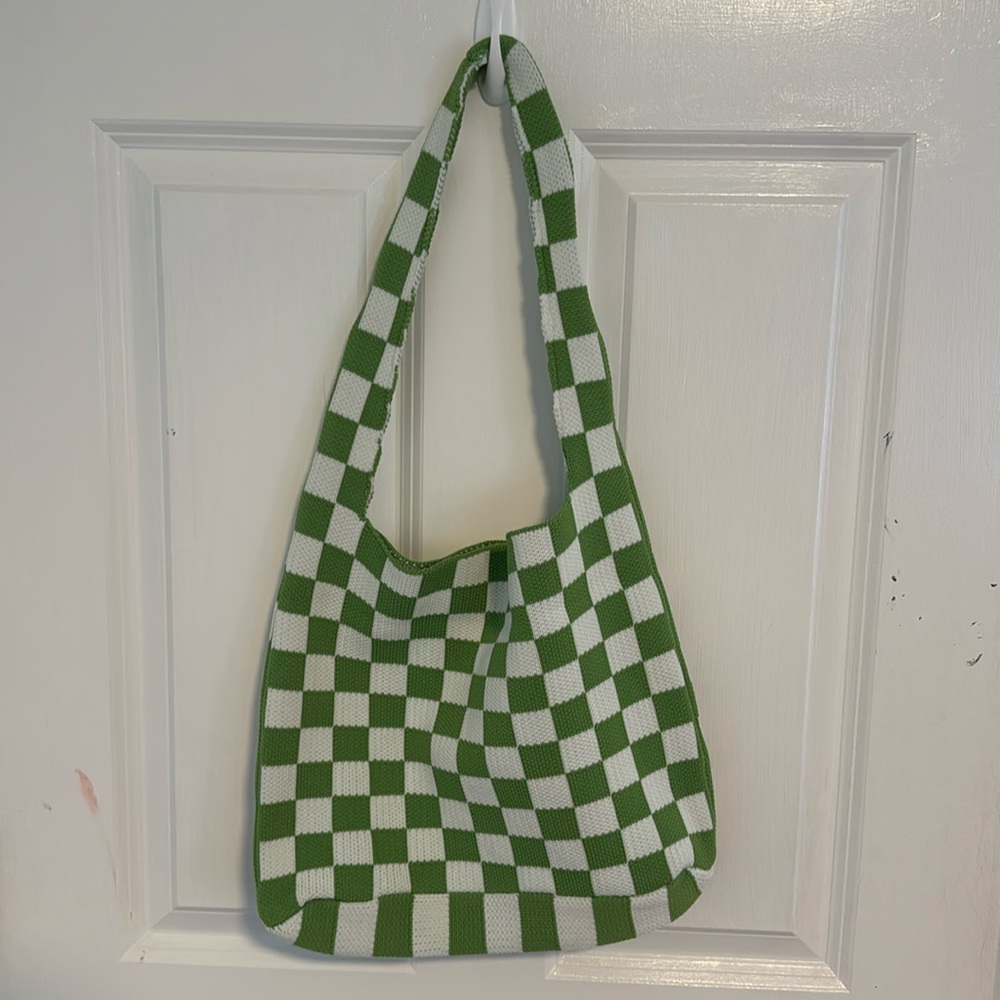 Checkered Shoulder Bag